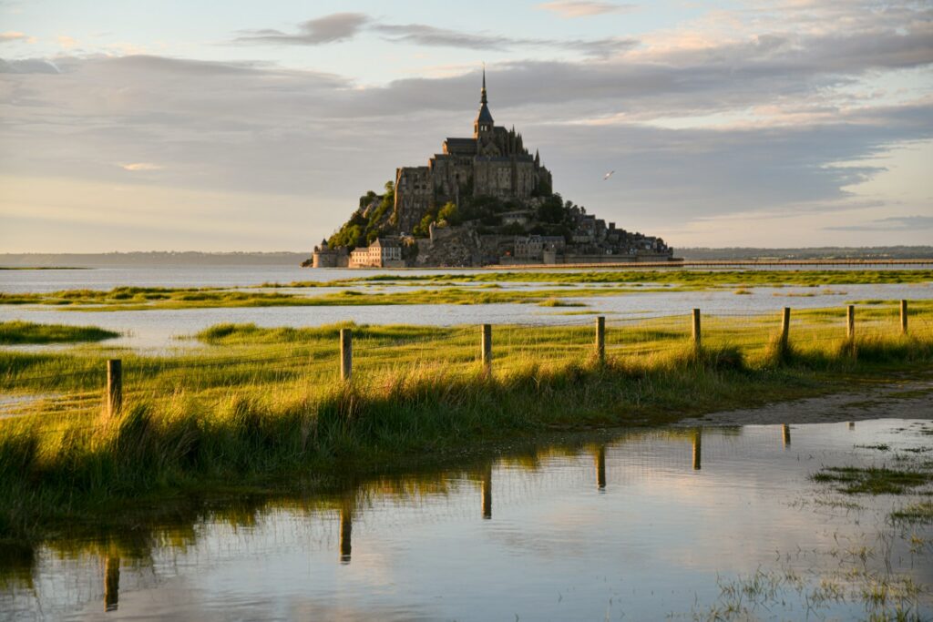 De Mont-Saint-Michel achter de kwelders