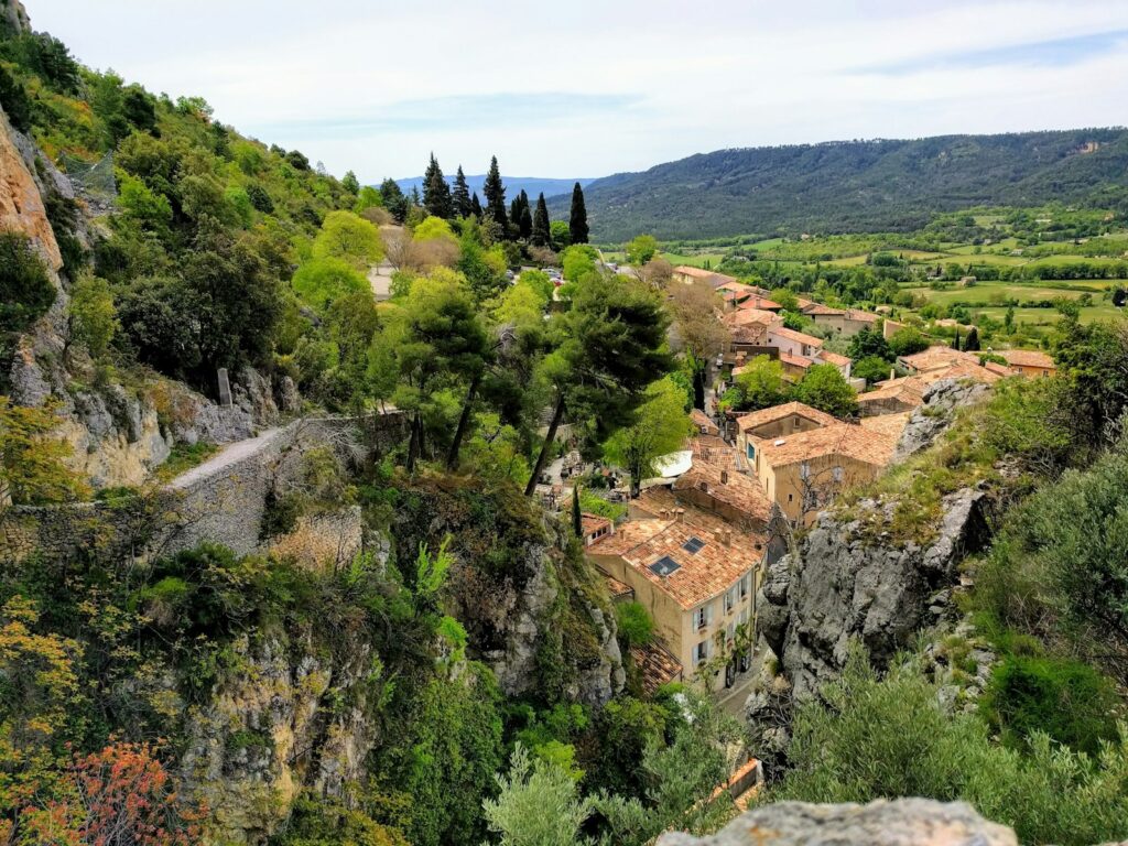 Berglandschap bij Moustiers-Sainte-Marie